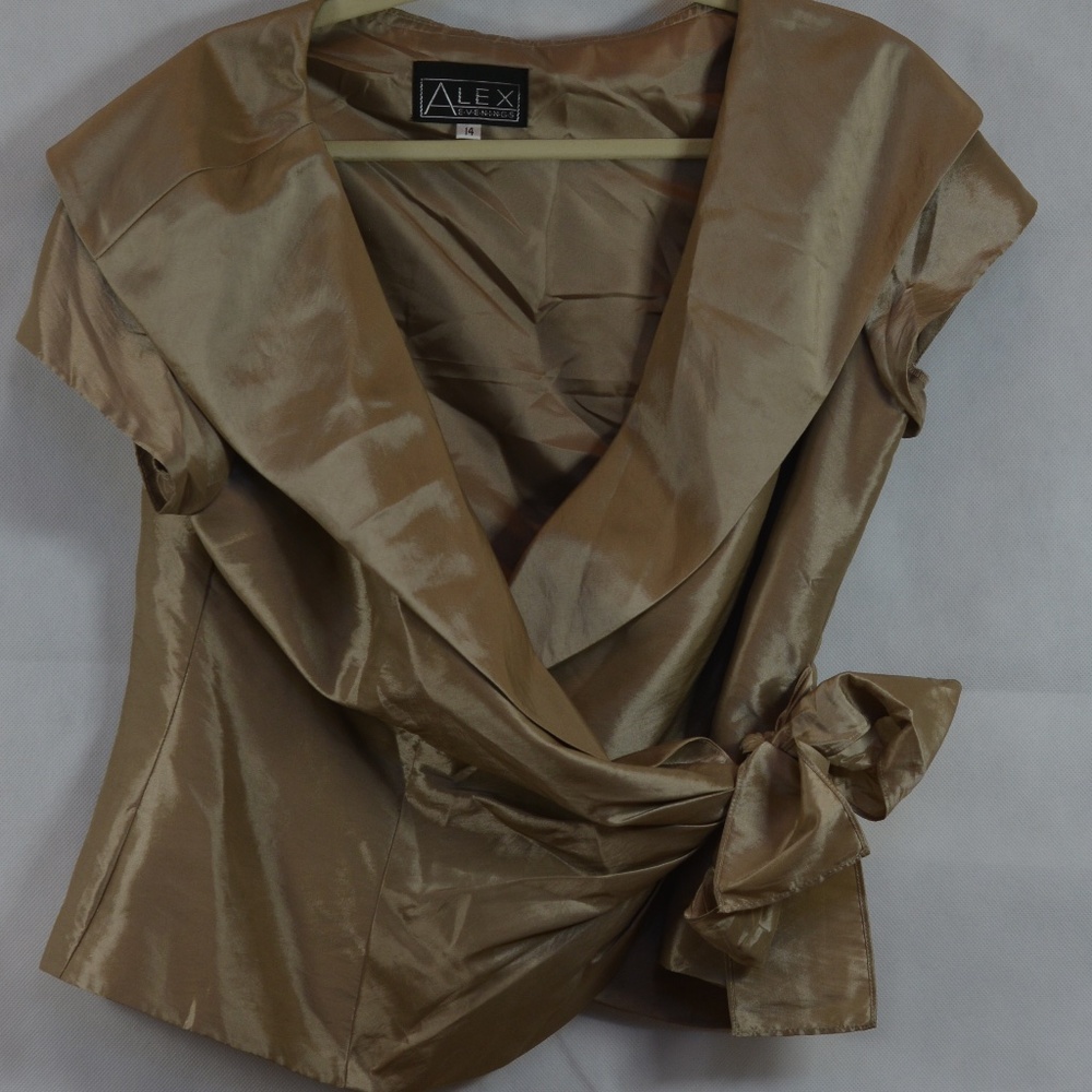 Alex Evenings Long Skirt and Top SZ 14